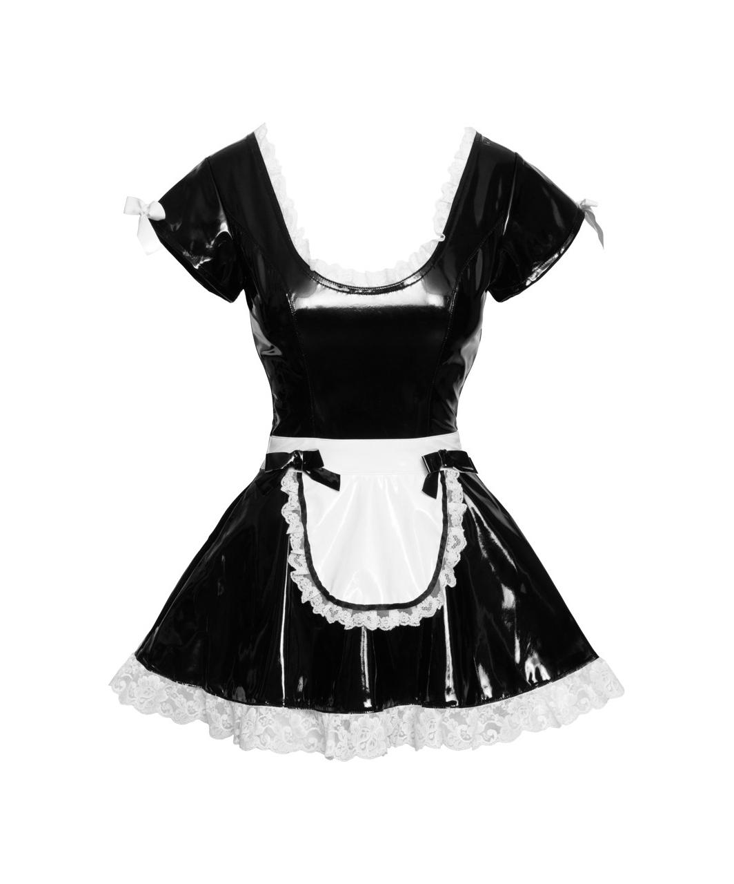 Black Level vinüülist toatüdruku kleit