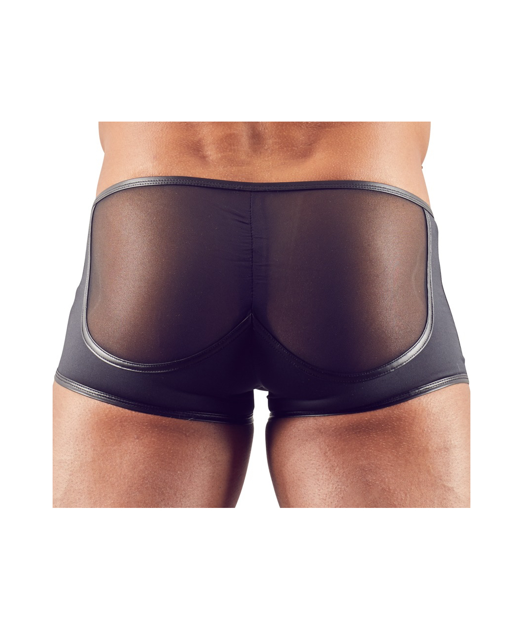 Svenjoyment black sheer mesh boxer briefs