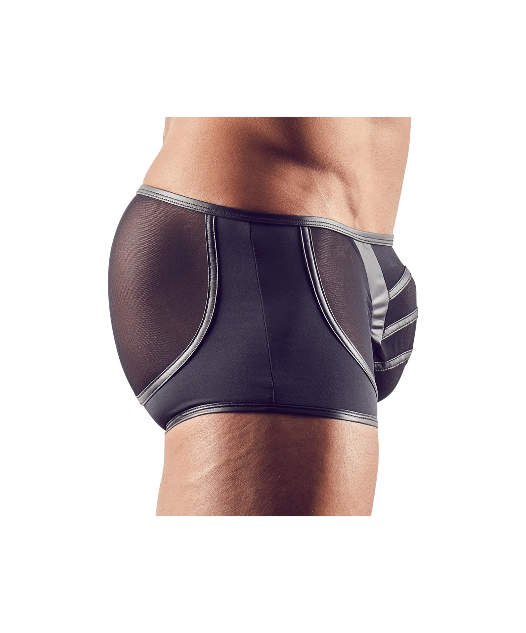 Svenjoyment black sheer mesh boxer briefs