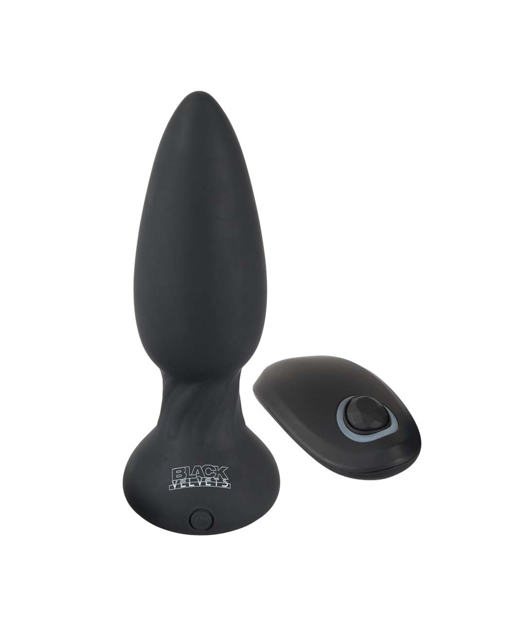 Black Velvets Rotating & Vibrating Plug