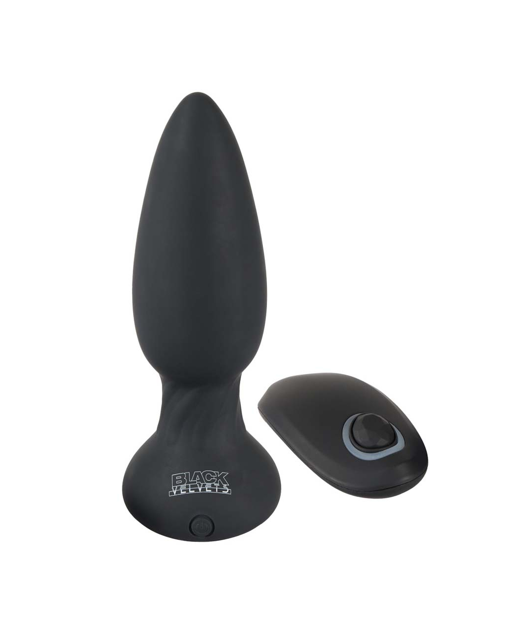 Black Velvets Shaking Plug anālais vibrators