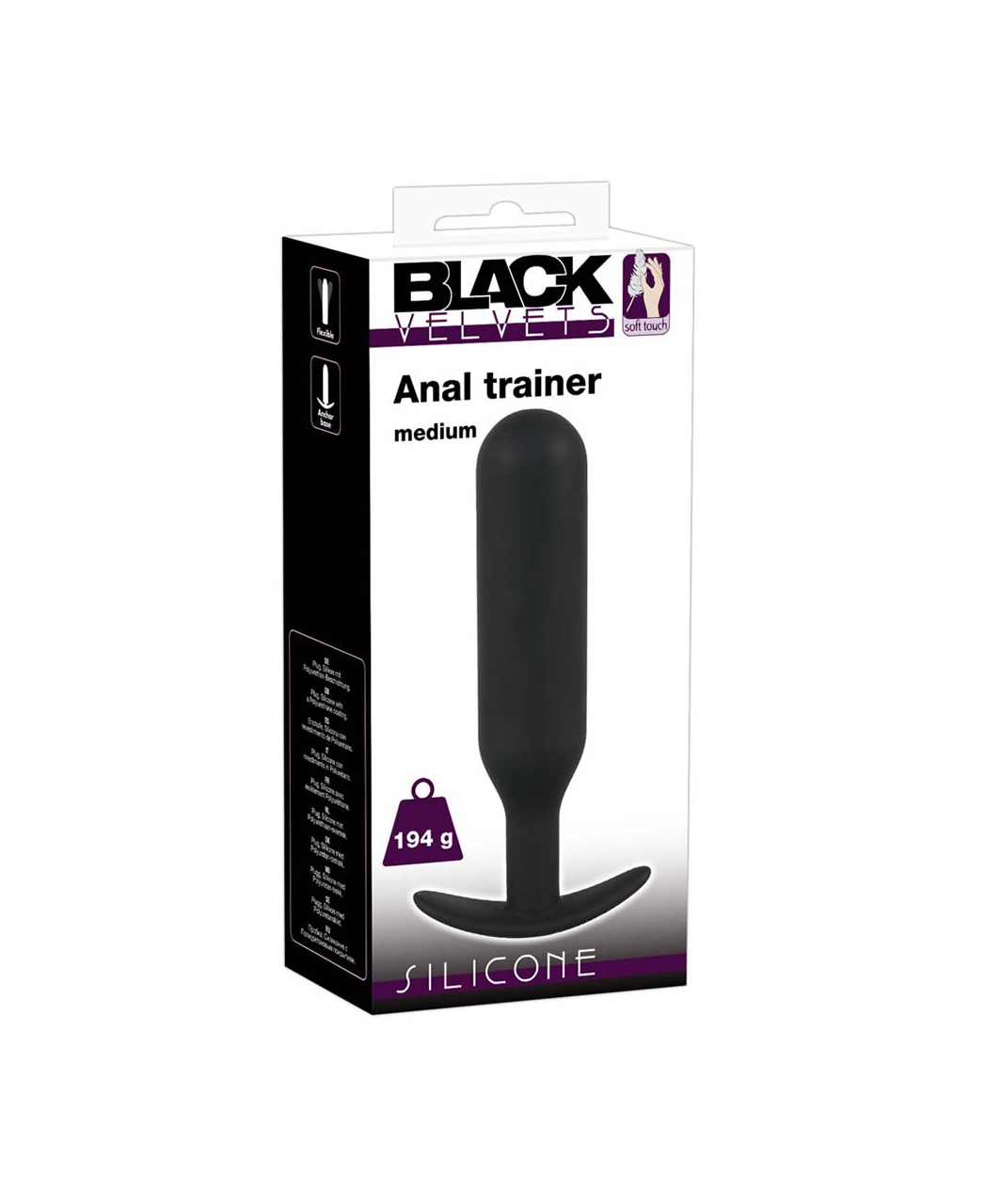 Black Velvets Weighted Anal Trainer