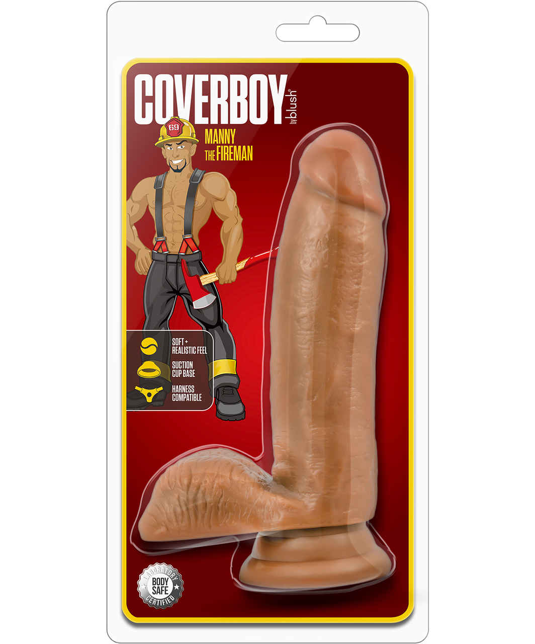 Blush Coverboy The Fireman dildo winylowe