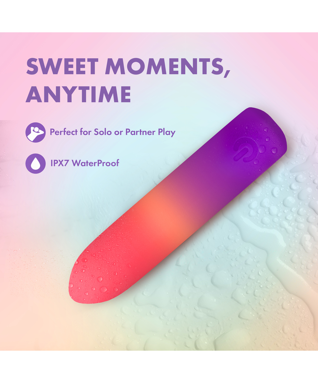 Blush Play With Me Cotton Candy elastīgs minivibrators