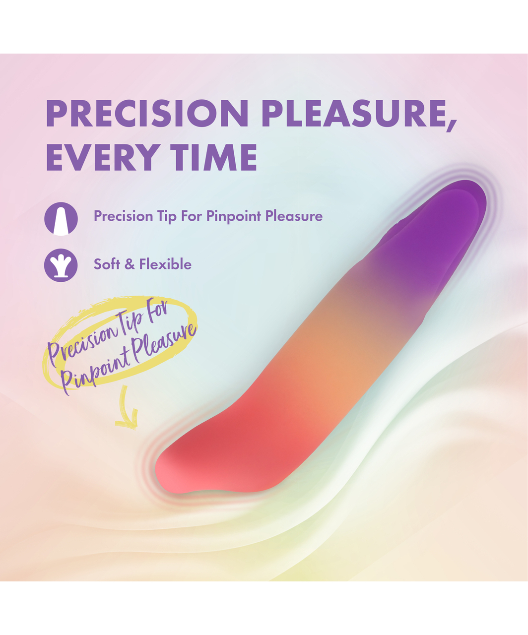 Blush Play With Me Dolphin Dreams elastīgs minivibrators