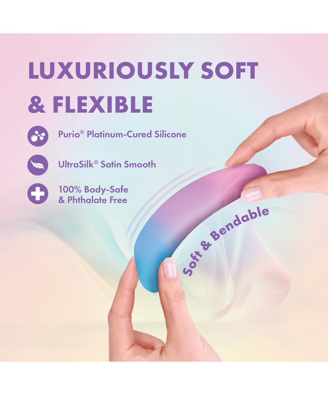 Blush Play With Me Dolphin Kisses elastīgs minivibrators