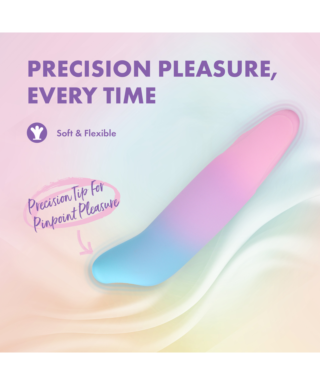 Blush Play With Me Dolphin Kisses elastīgs minivibrators