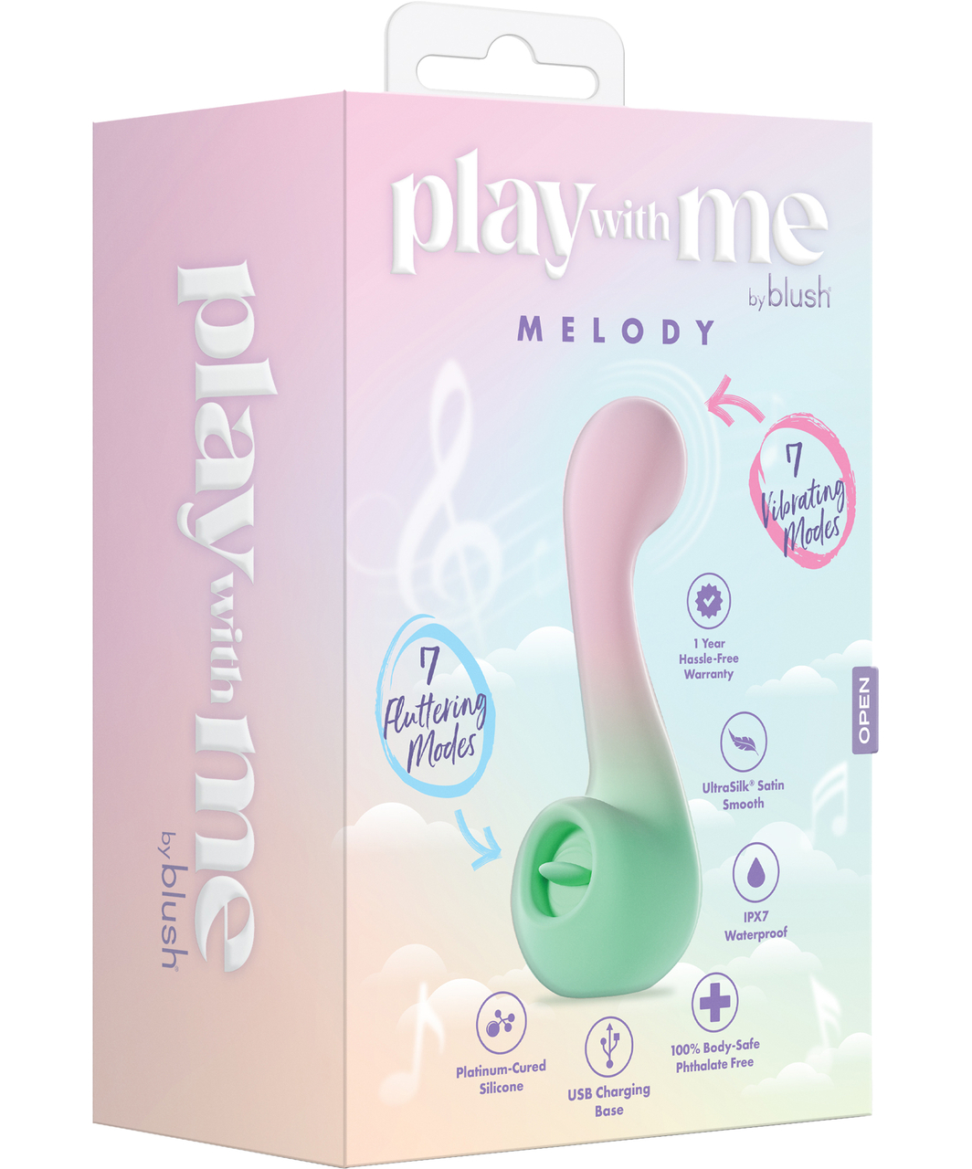 Blush Play With Me Melody podwójny wibrator