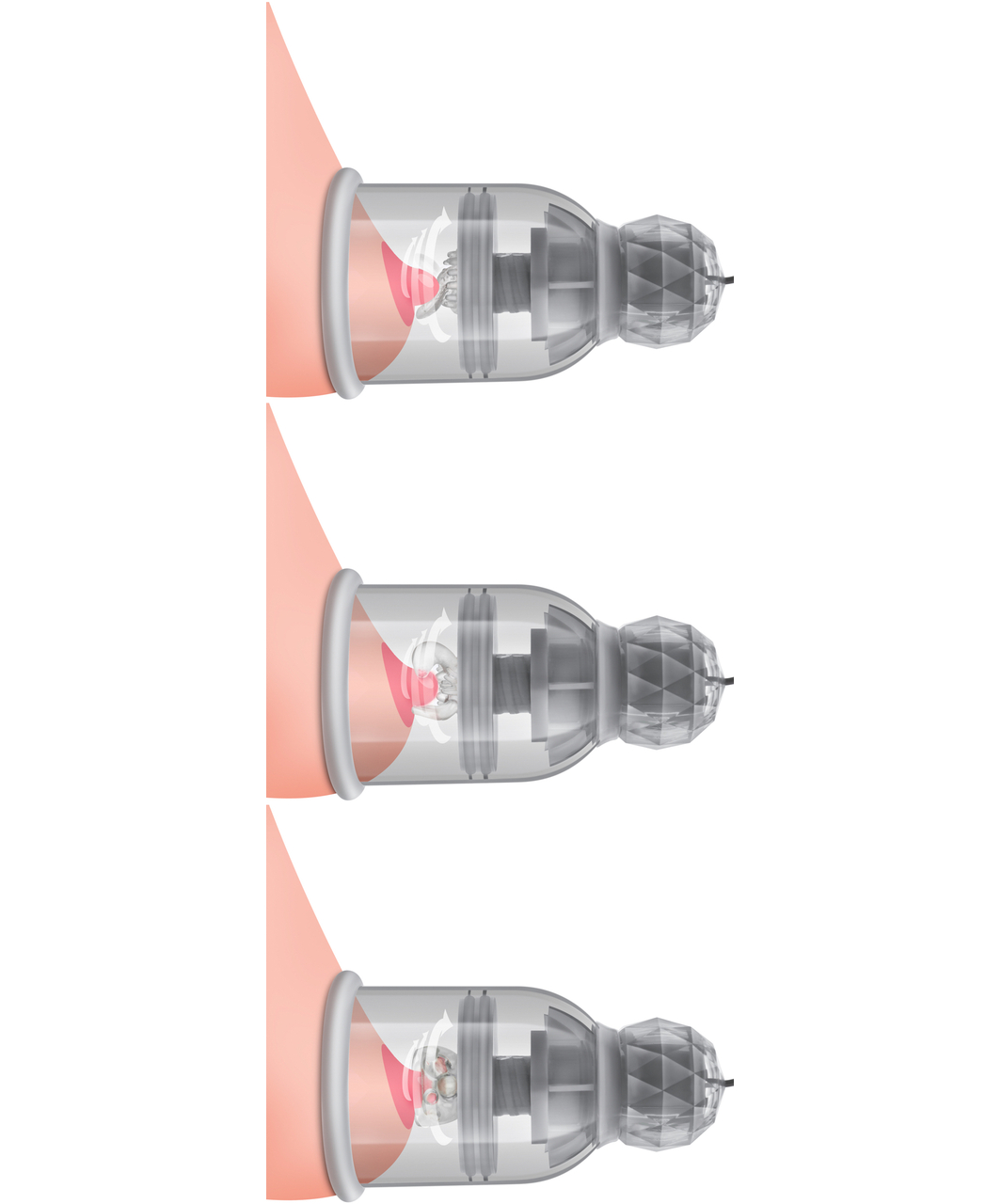 Blush Temptasia Titillator tyhjiö nännin stimulaattori