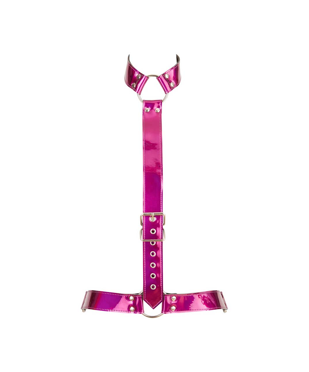Bad Kitty Pink Metallic Harness