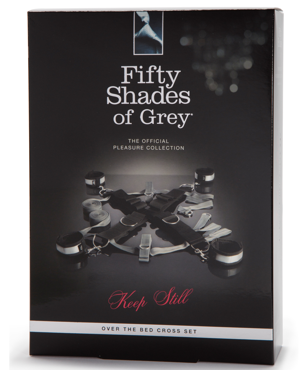 Fifty Shades of Grey Keep Still saišu komplekts lietošanai gultā