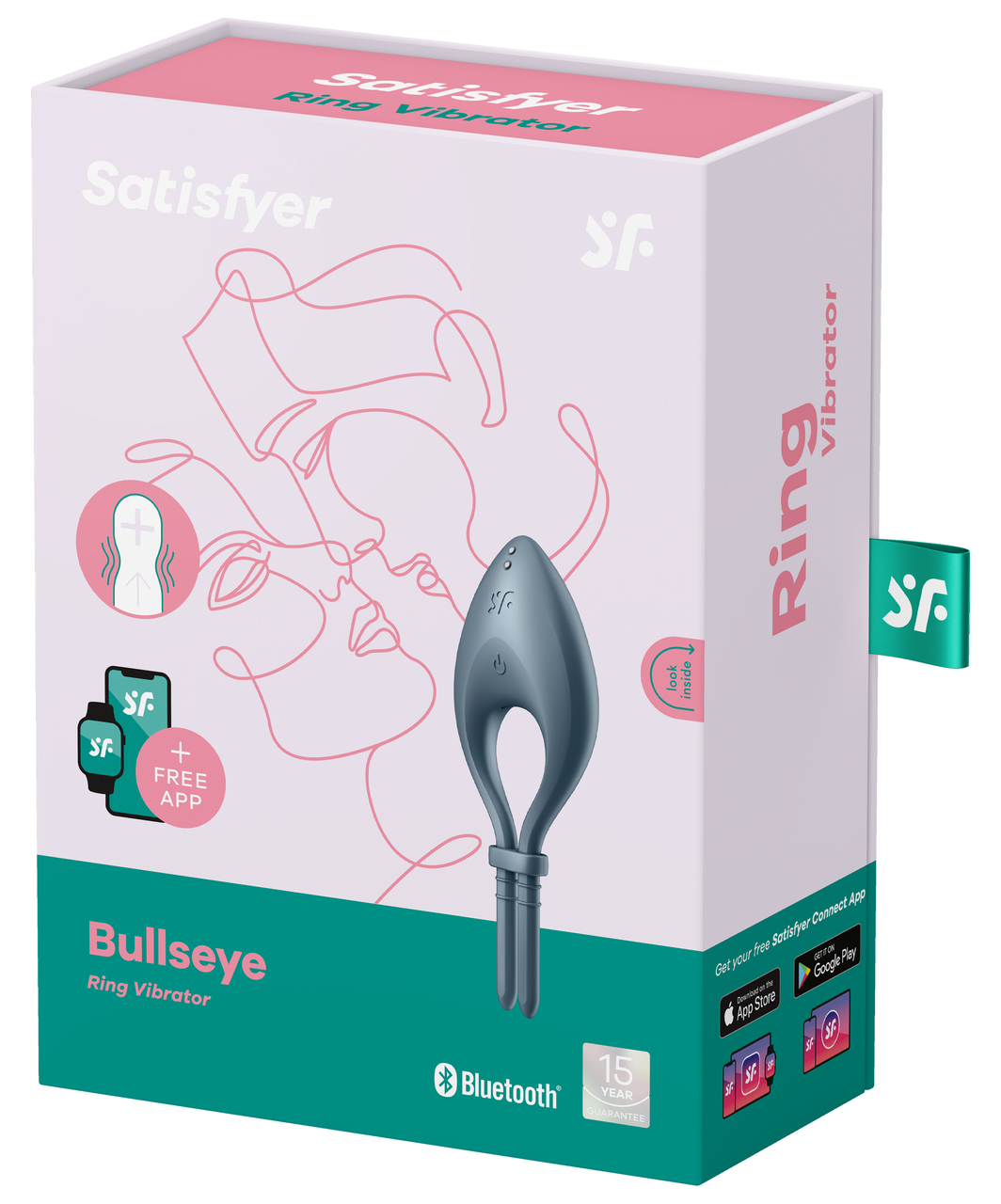 Satisfyer Bullseye erekcijas gredzens