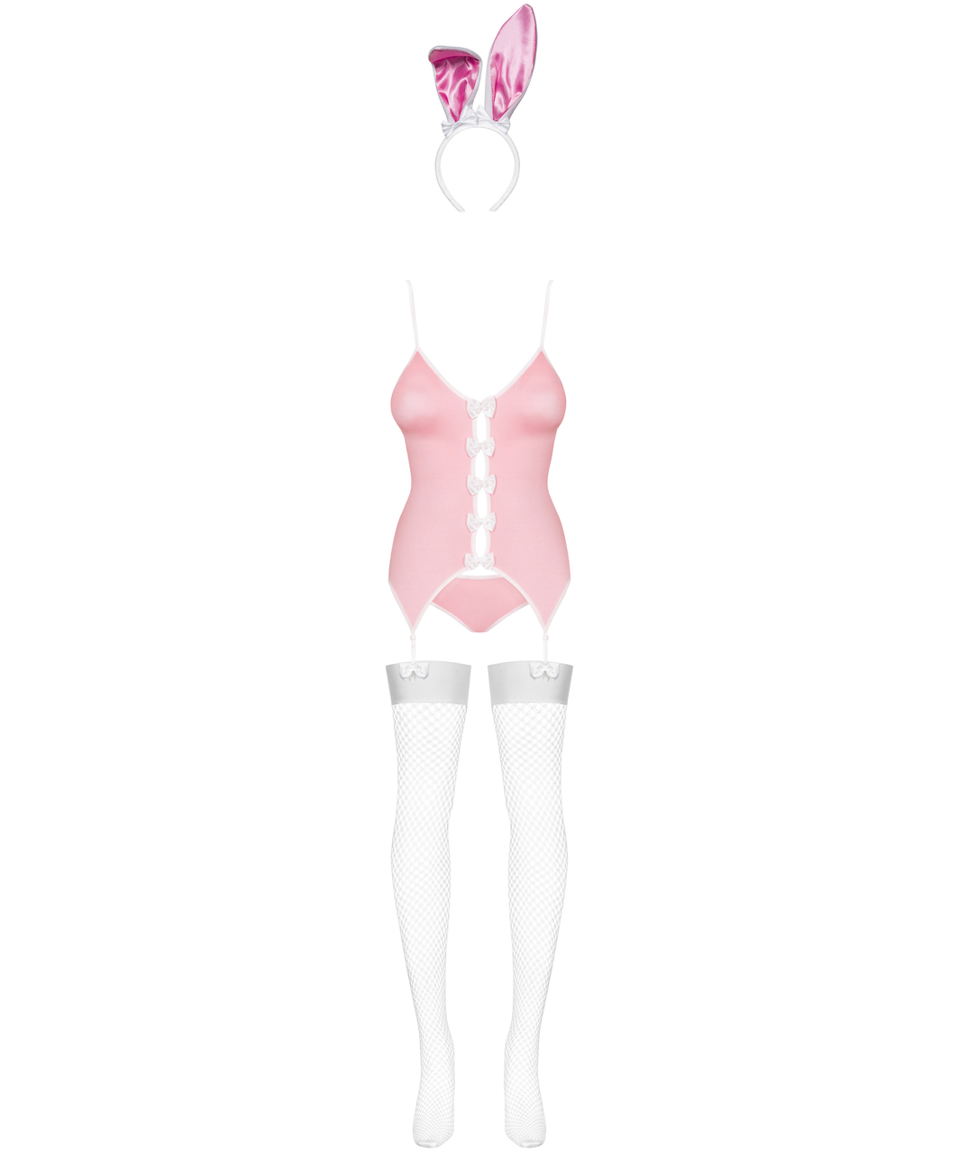 Obsessive розовый эротический костюм зайчика