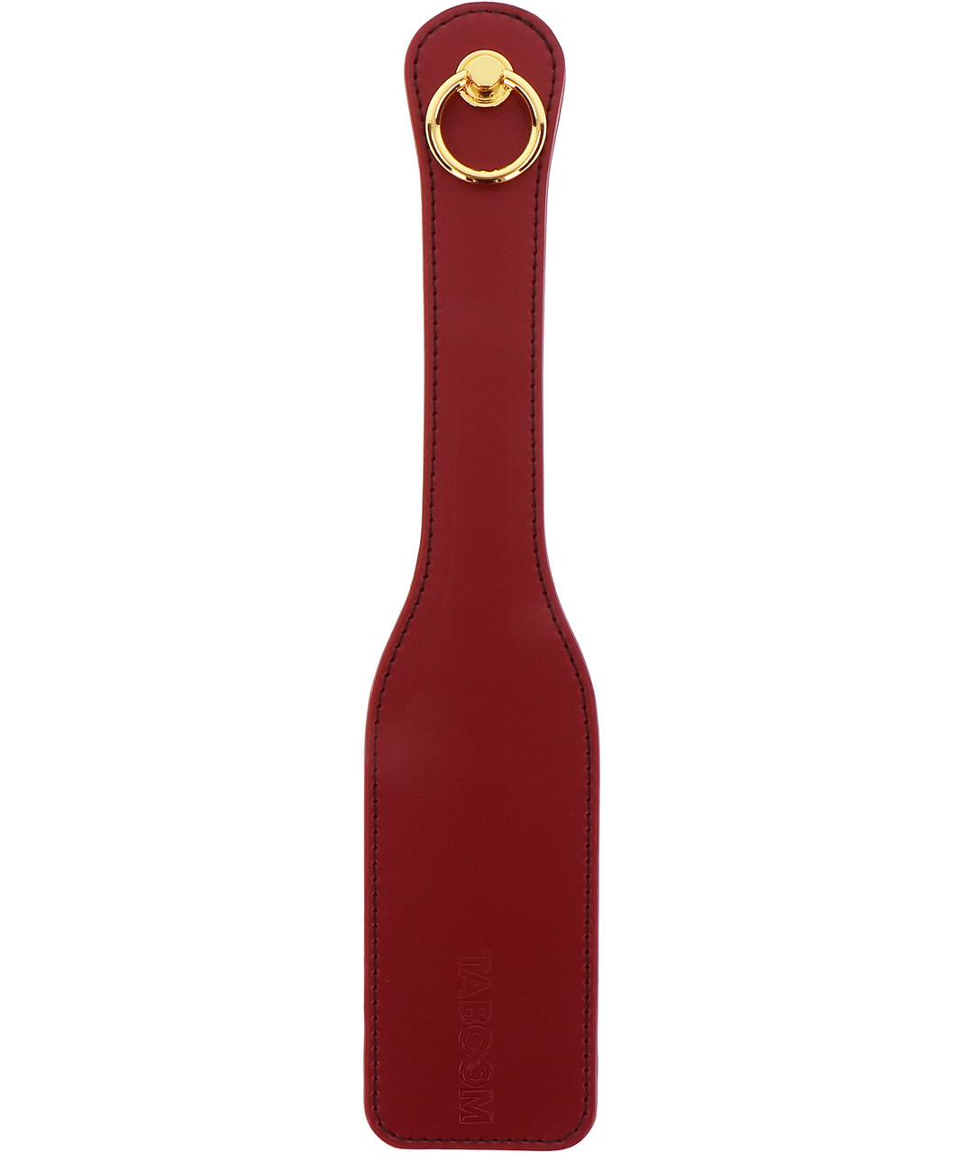 Taboom burgundy faux leather paddle