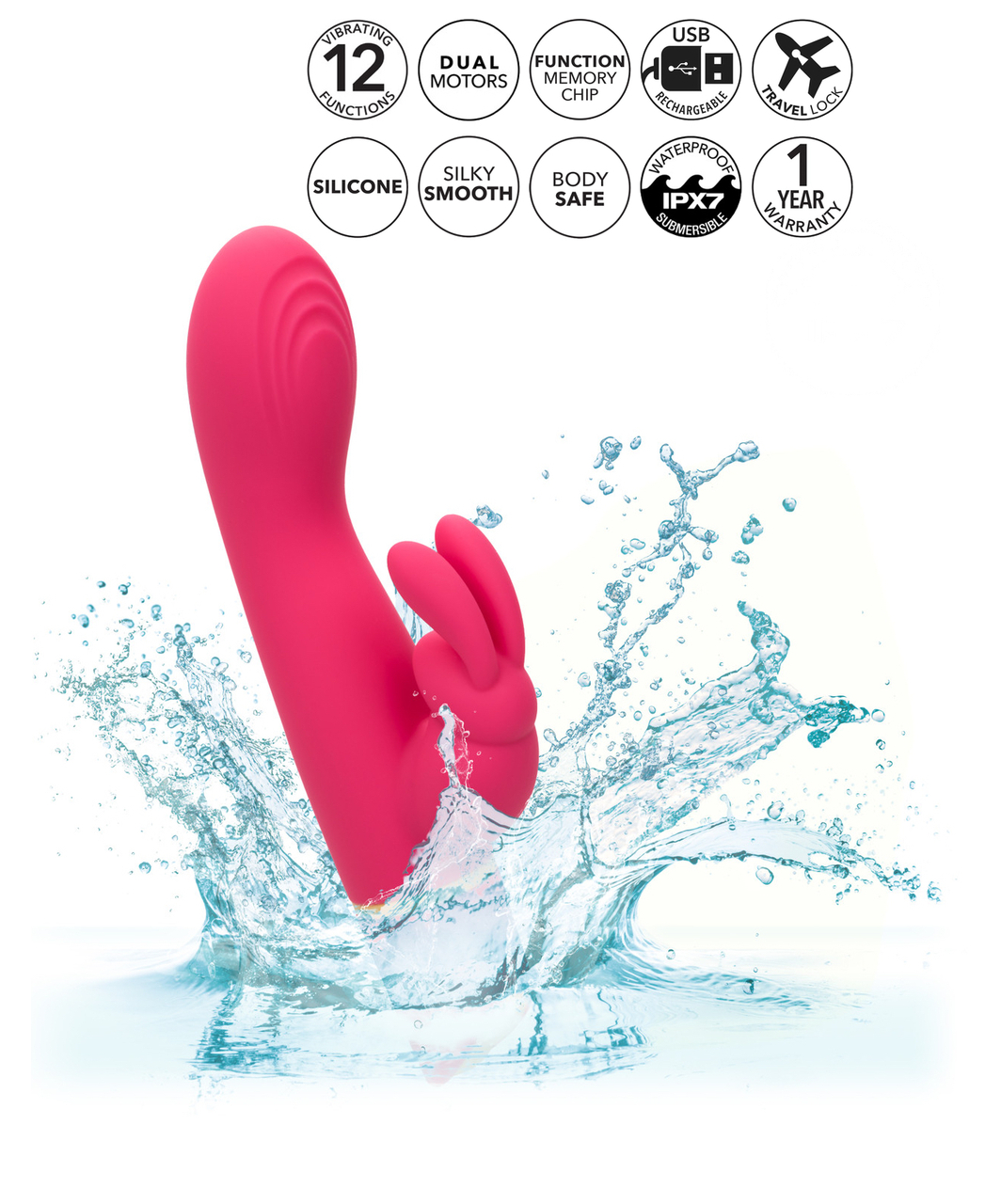 CalExotics Love Bunny G vibrators ar klitora stimulatoru