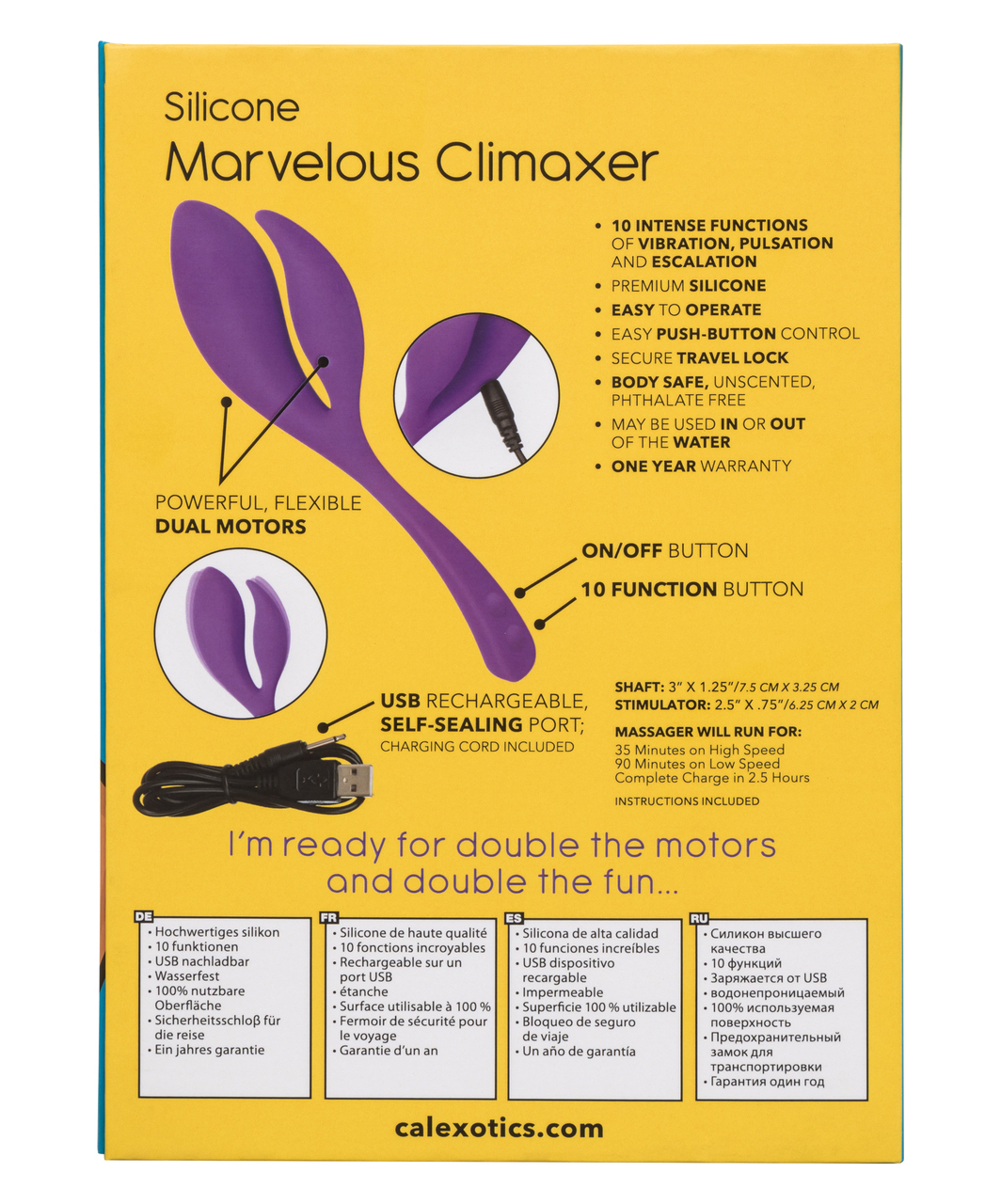 CalExotics Marvelous Climaxer vibratorius