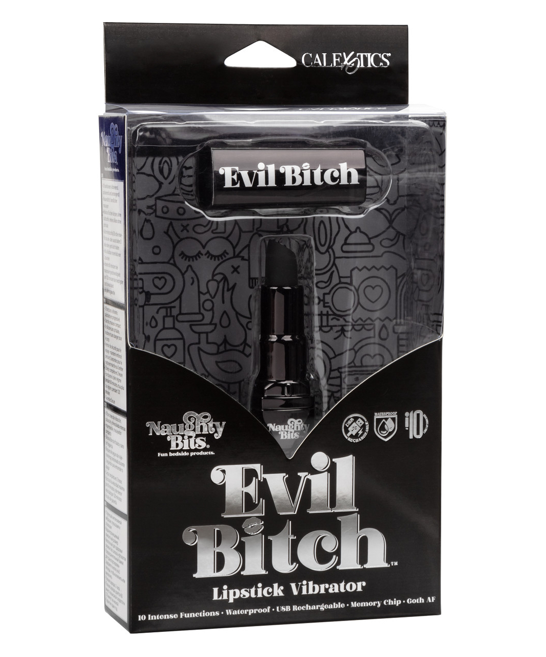 CalExotics Naughty Bits Evil Bitch мини-вибратор