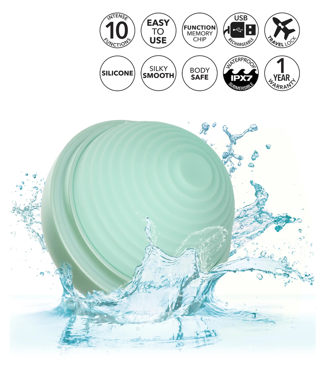 CalExotics Opal vulvas masāžas vibrators