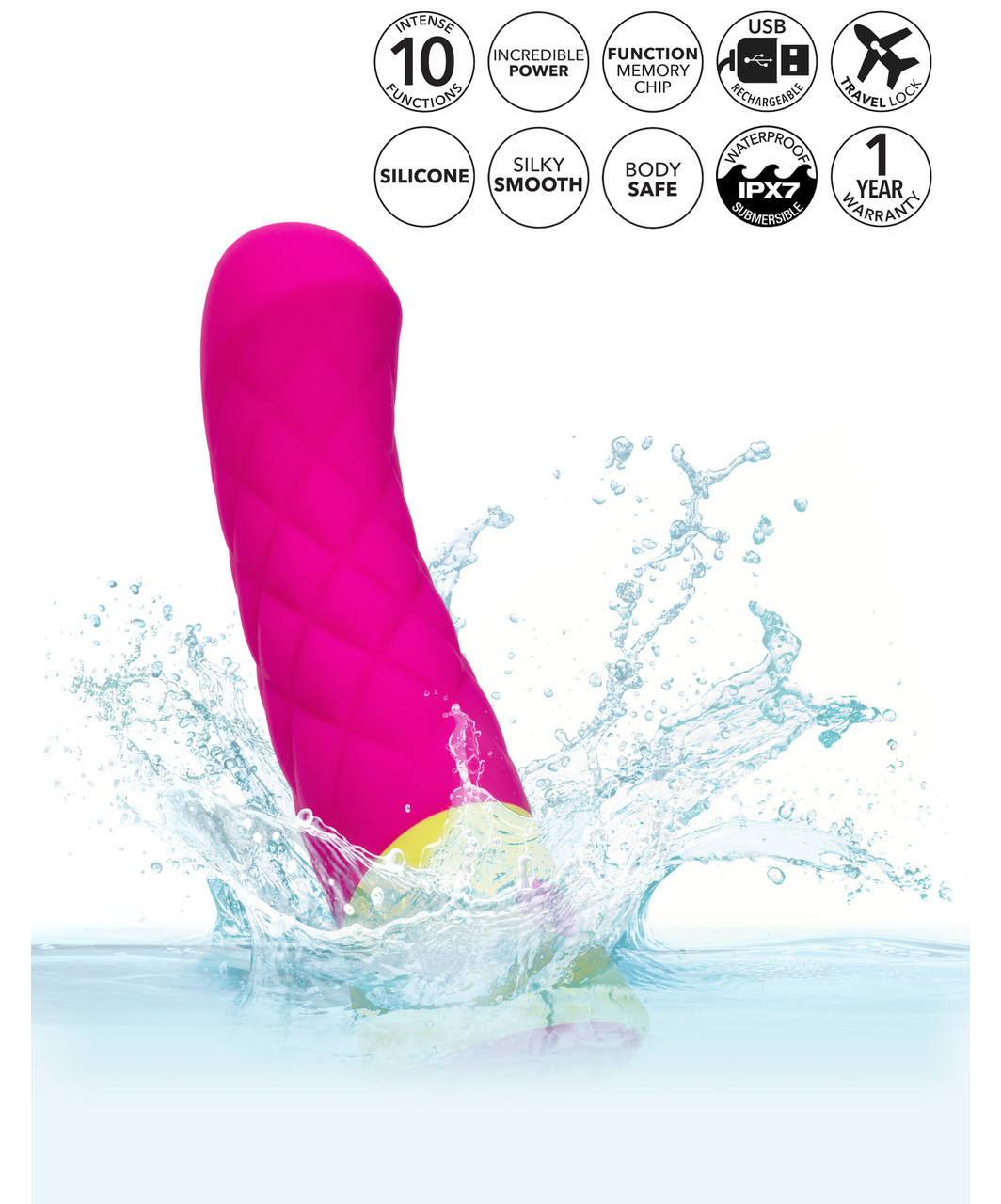 CalExotics Rave Quilted G вибратор