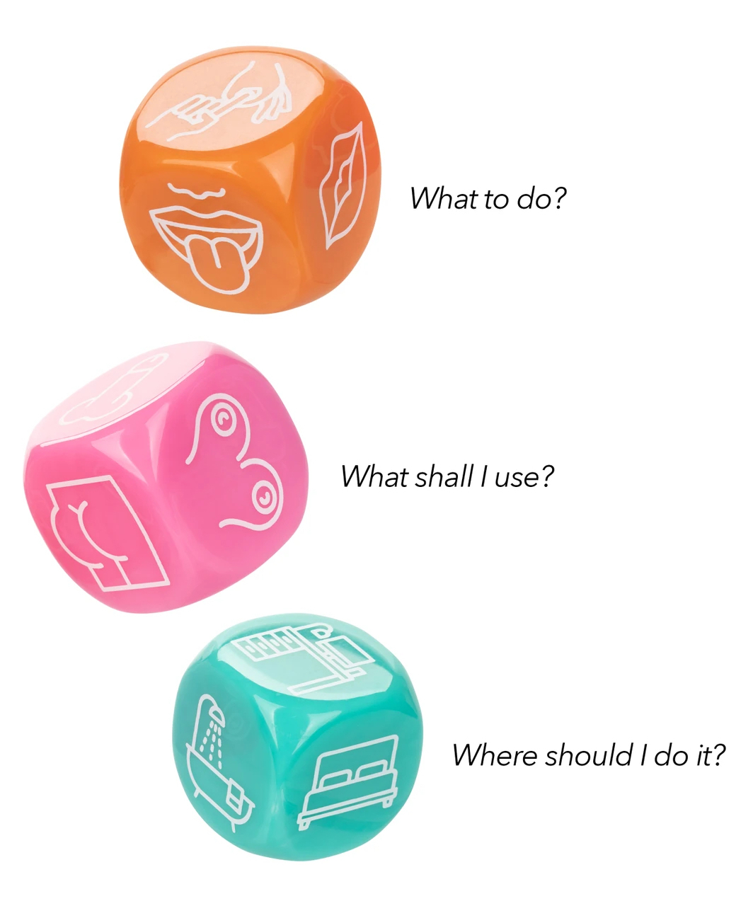 CalExotics Roll With It kości do gry