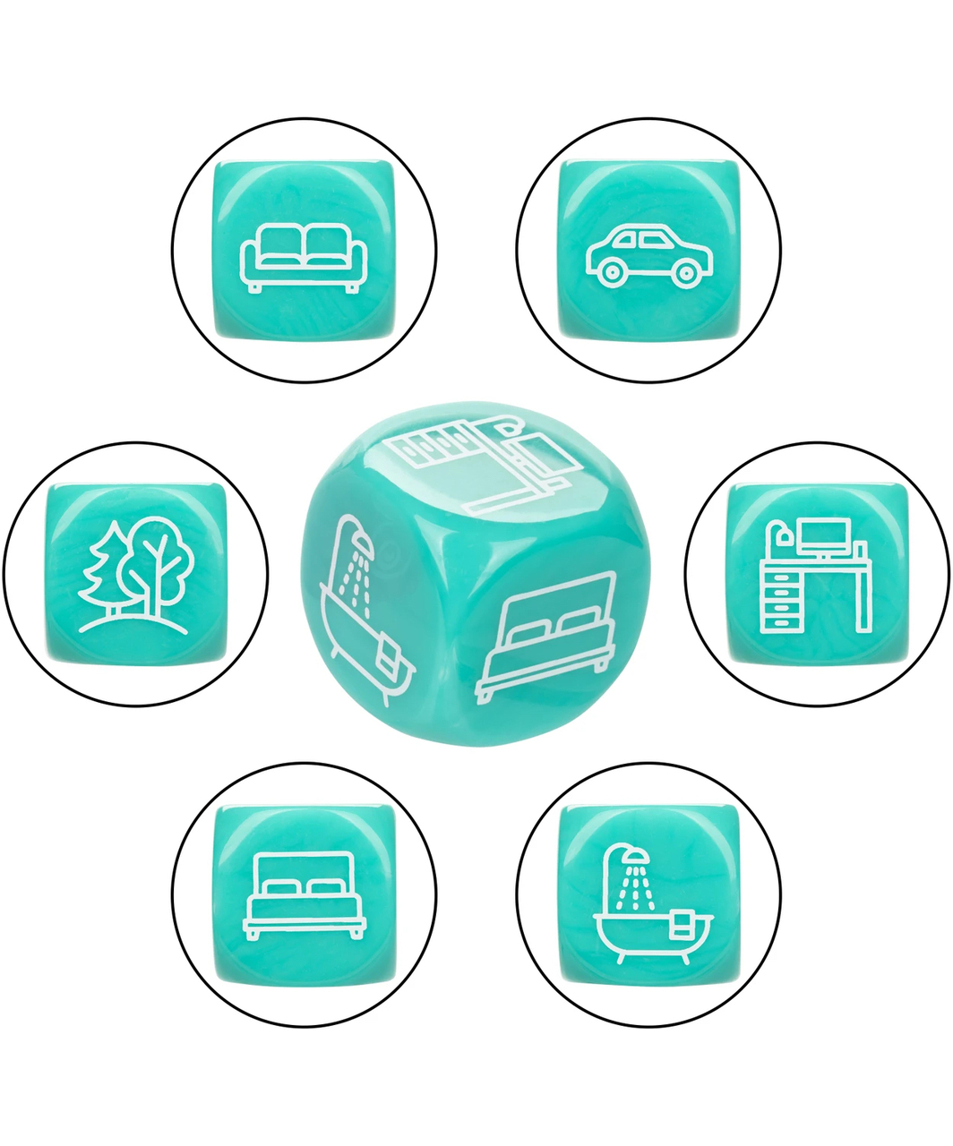 CalExotics Roll With It kości do gry