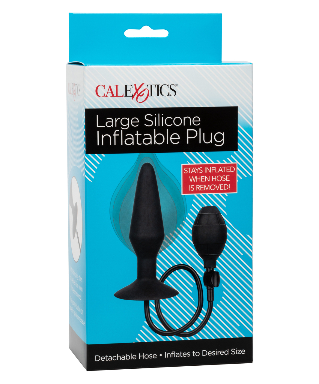 CalExotics Silicone Plug Inflatable & Detachable