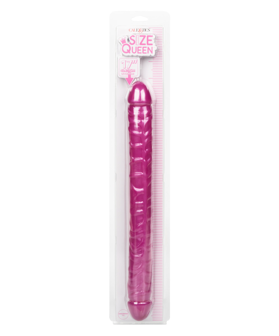 CalExotics Size Queen kahepoolne dildo