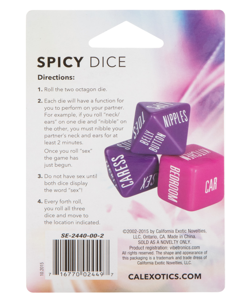 CalExotics Spicy Dice