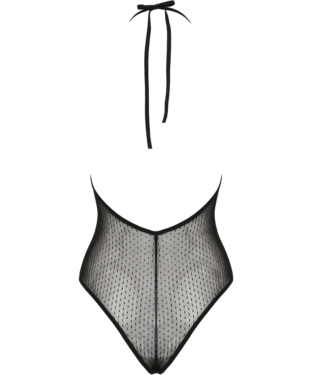 Casmir Clarisse black sheer mesh bodysuit