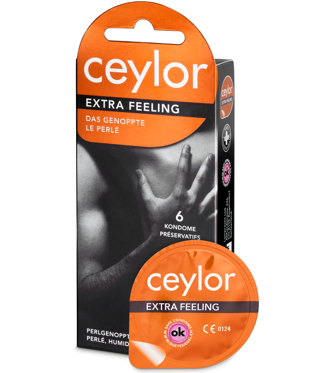 Ceylor Extra Feeling prezervatyvai (6 vnt.)