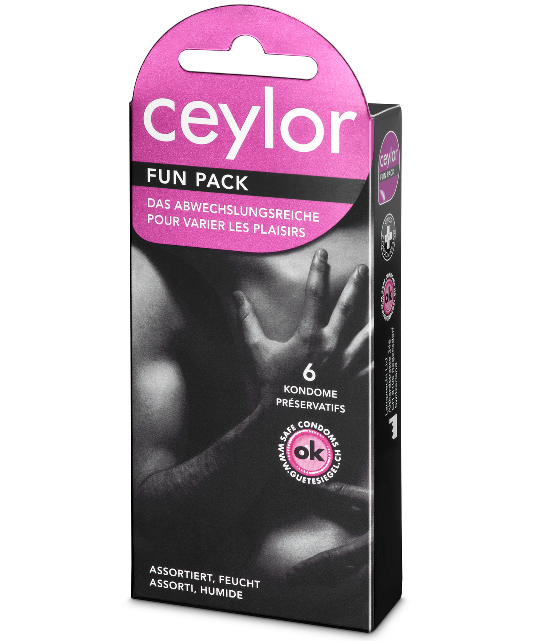 Ceylor Fun Pack condoms (6 pcs)