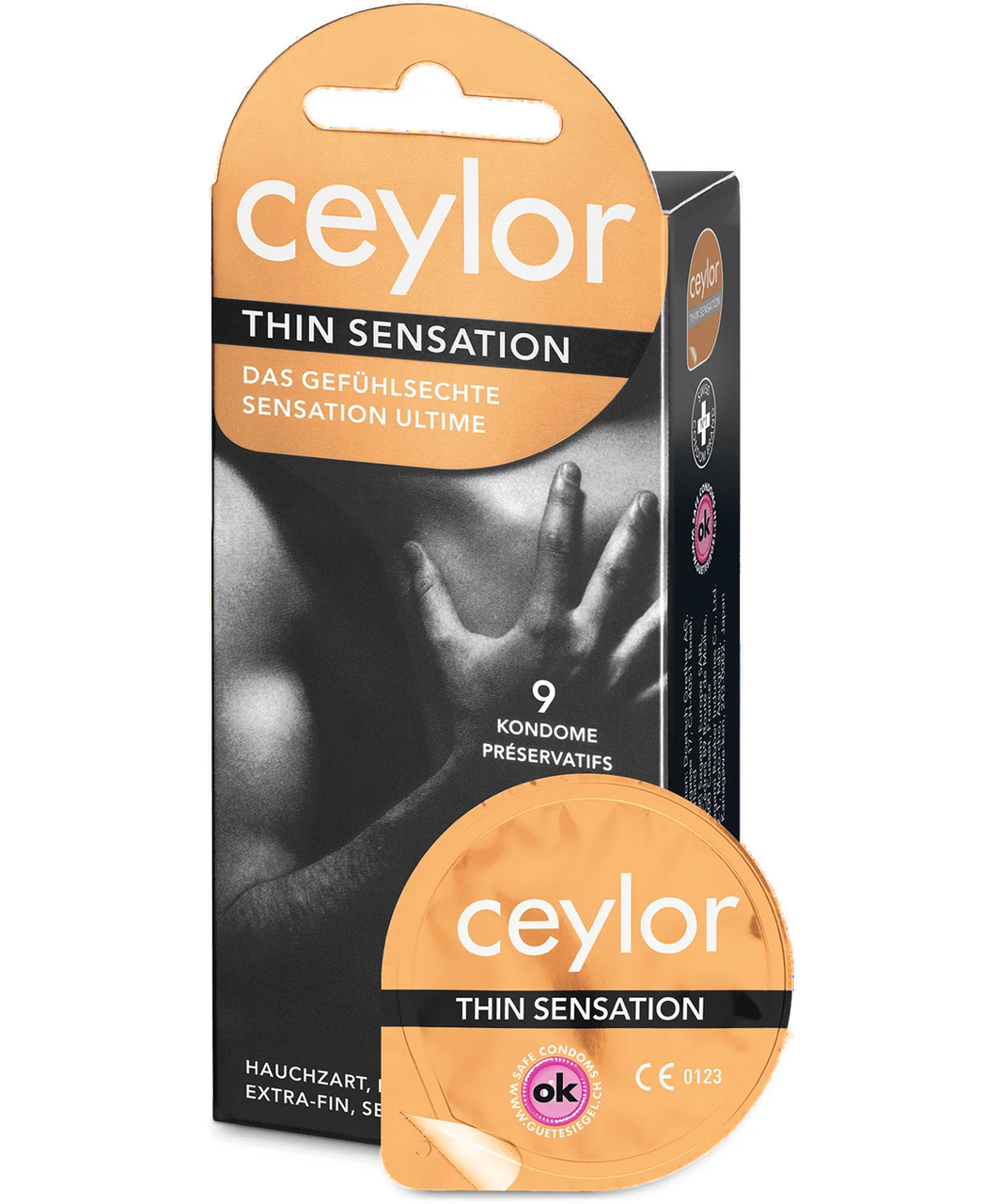 Ceylor Thin Sensation prezervatīvi (6 / 9 gab.)