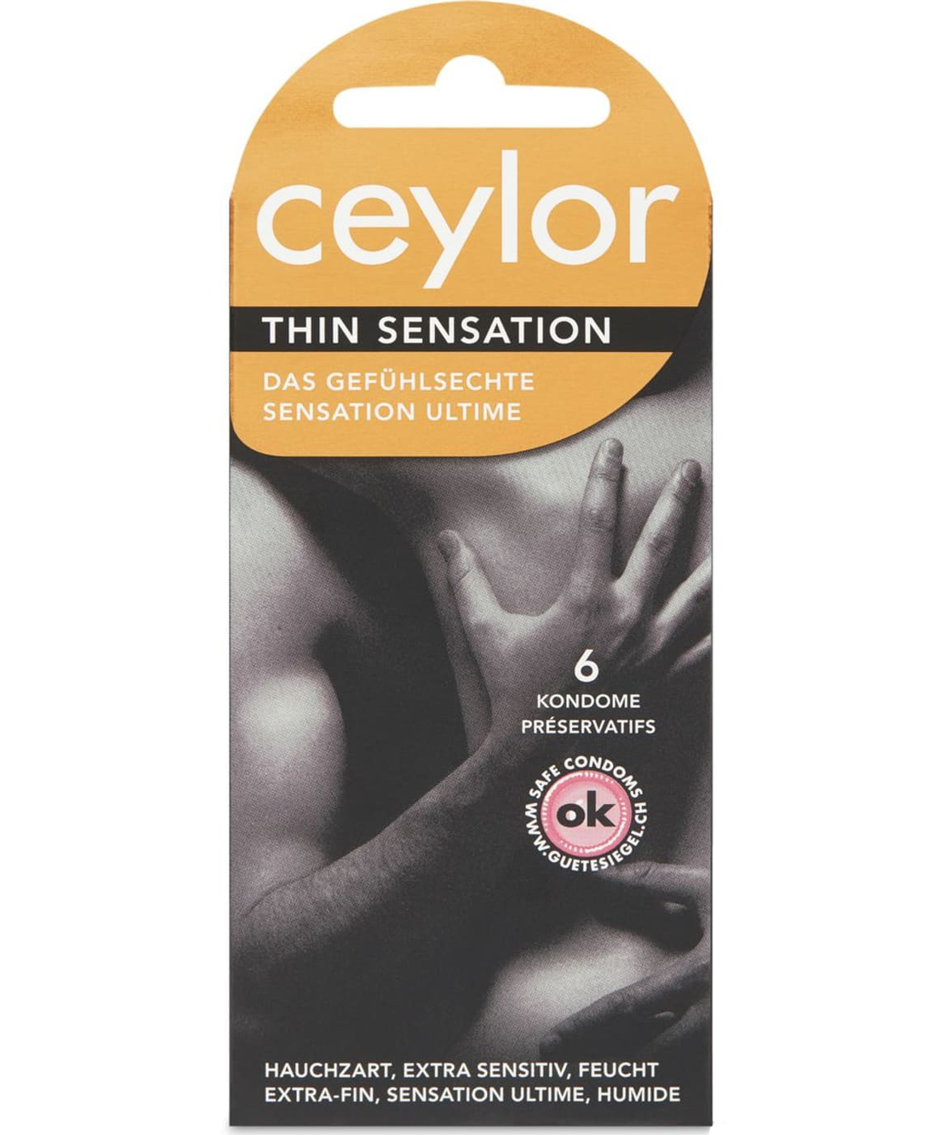 Ceylor Thin Sensation prezervatyvai (6 / 9 vnt.)