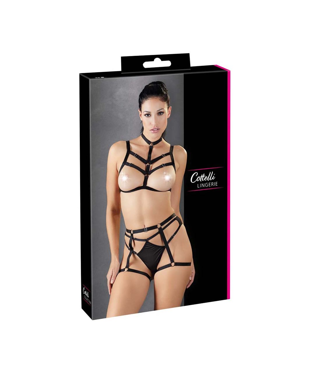 Cottelli Lingerie Harness Set