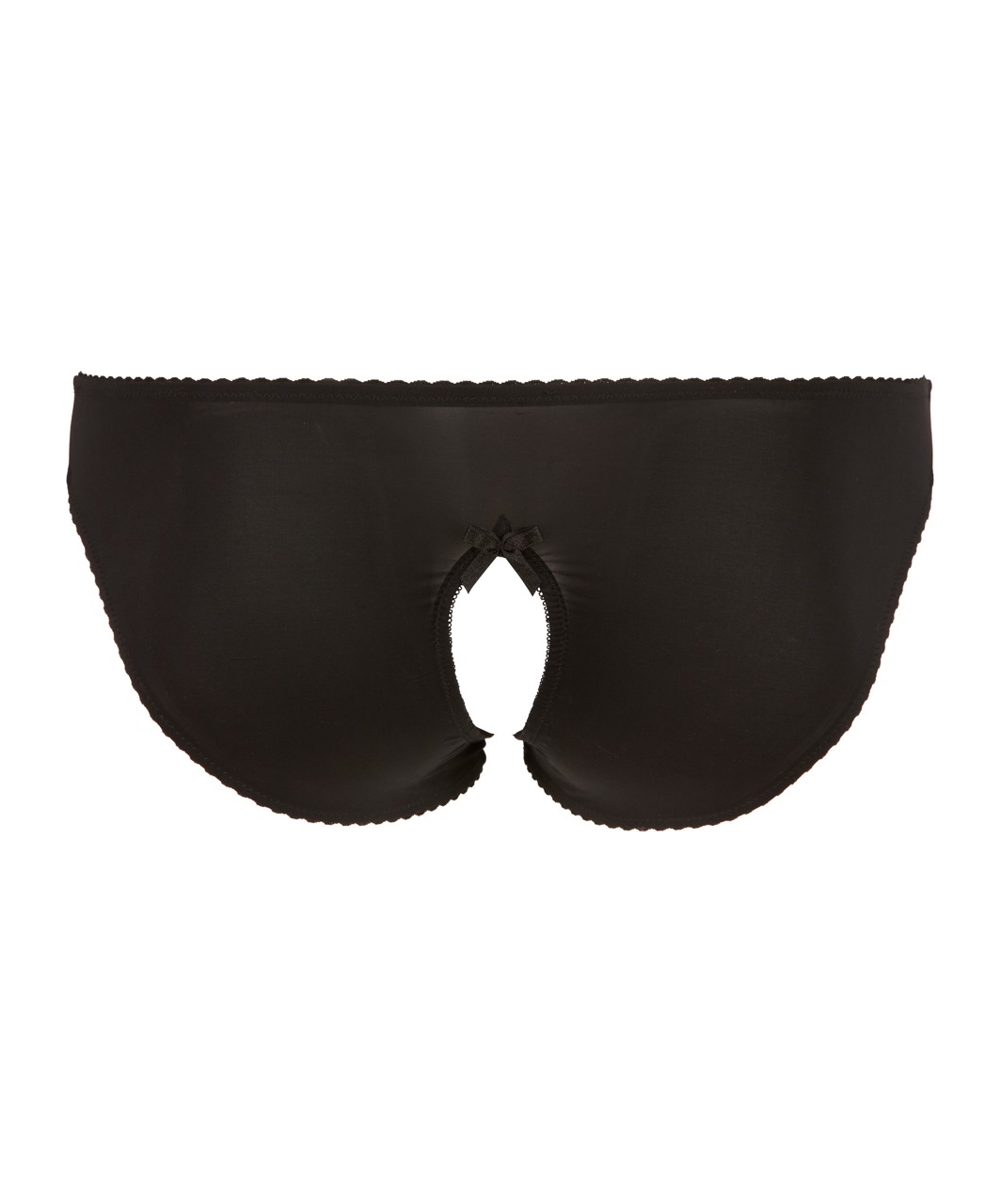 Cottelli Lingerie black crotchless panties