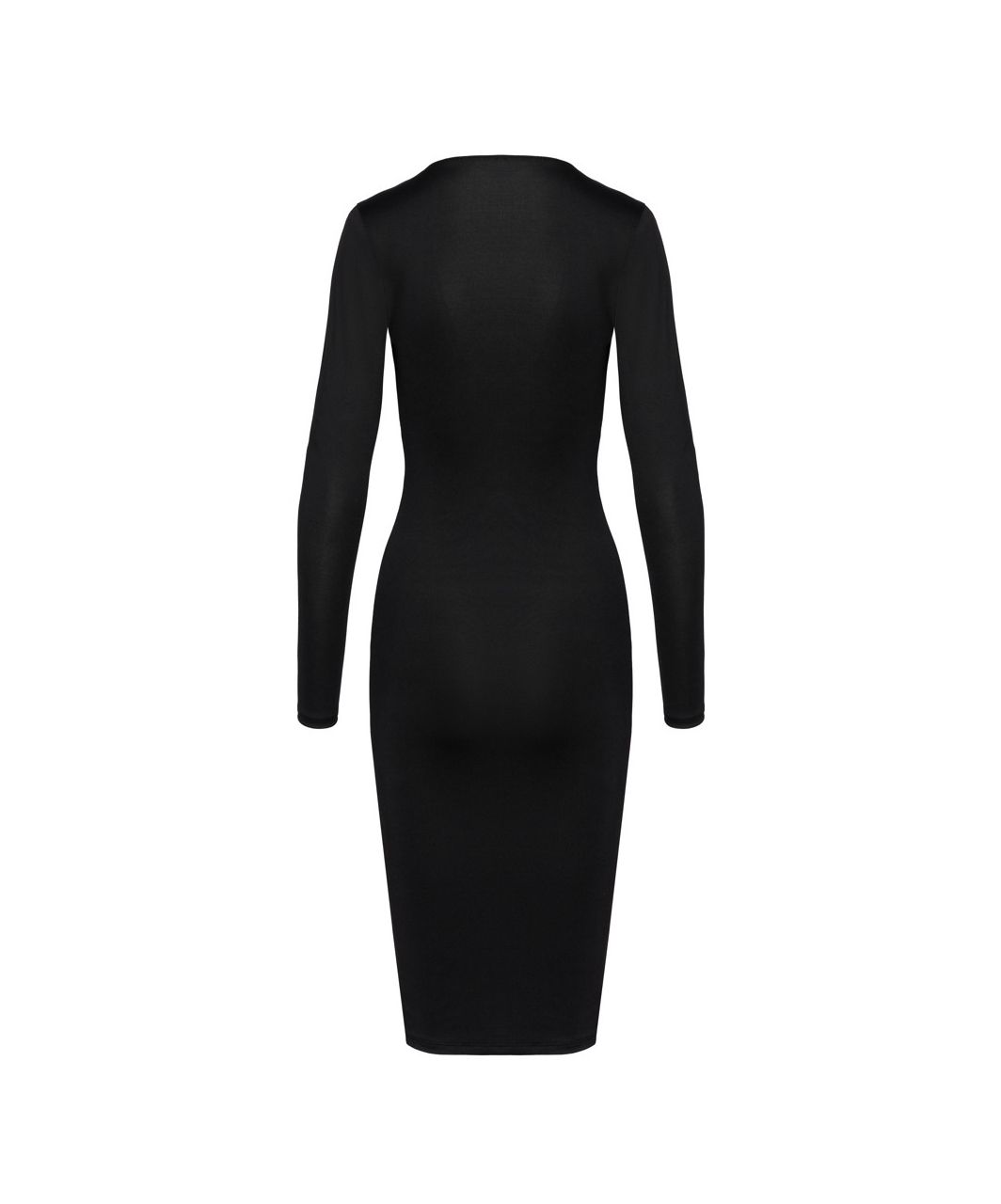 Cottelli Lingerie czarna sukienka z zamkiem