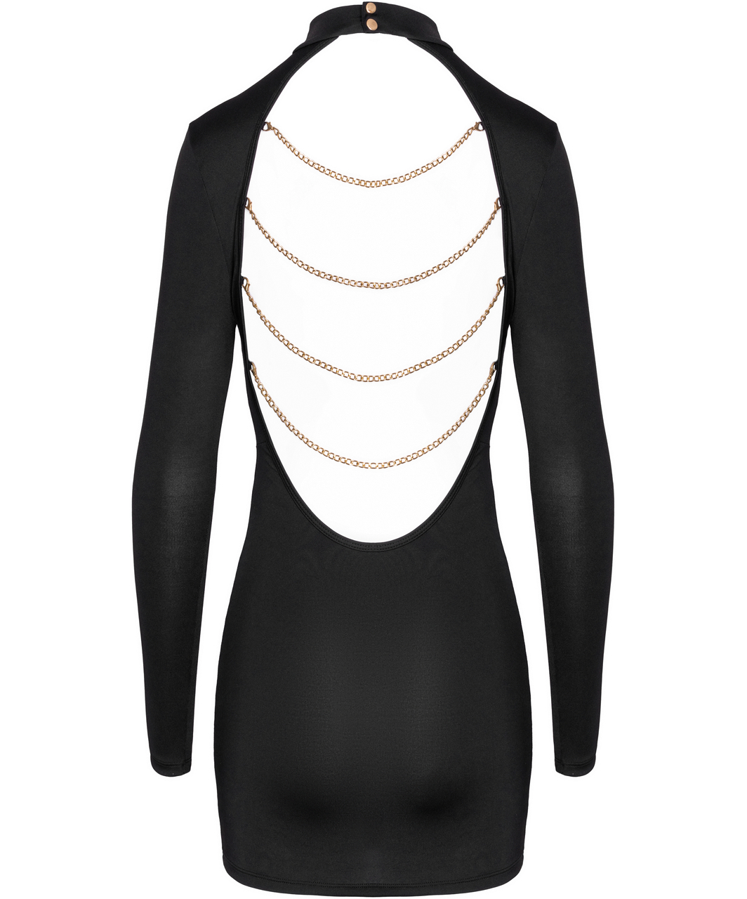 Cottelli Lingerie melna minikleita ar ķēdēm