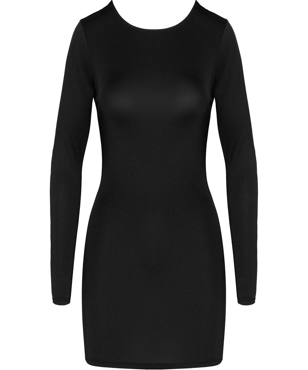 Cottelli Lingerie черное платье мини с открытой спинкой