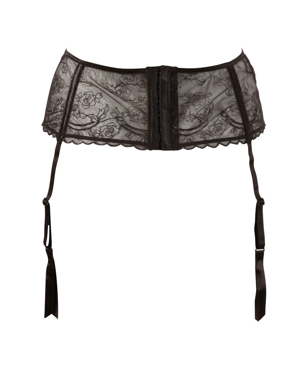 Cottelli Lingerie black suspender belt