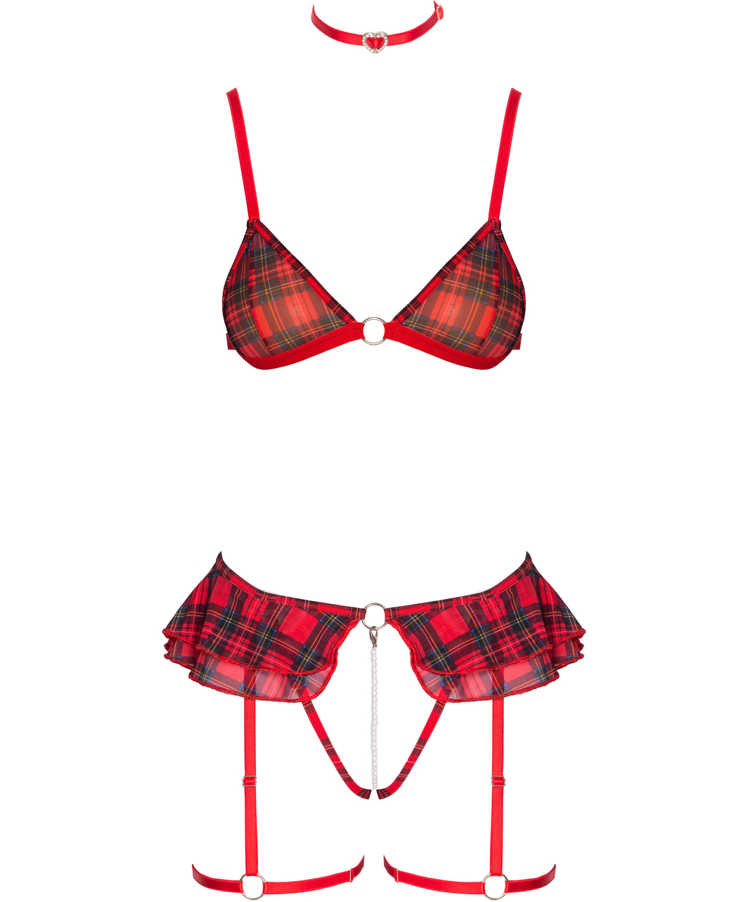 Cottelli Lingerie Chelsea skolnieces erotiskais tērps