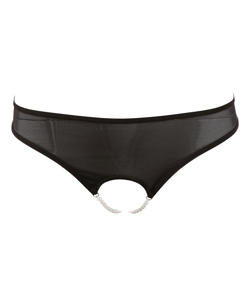 Cottelli Lingerie pearl thong black