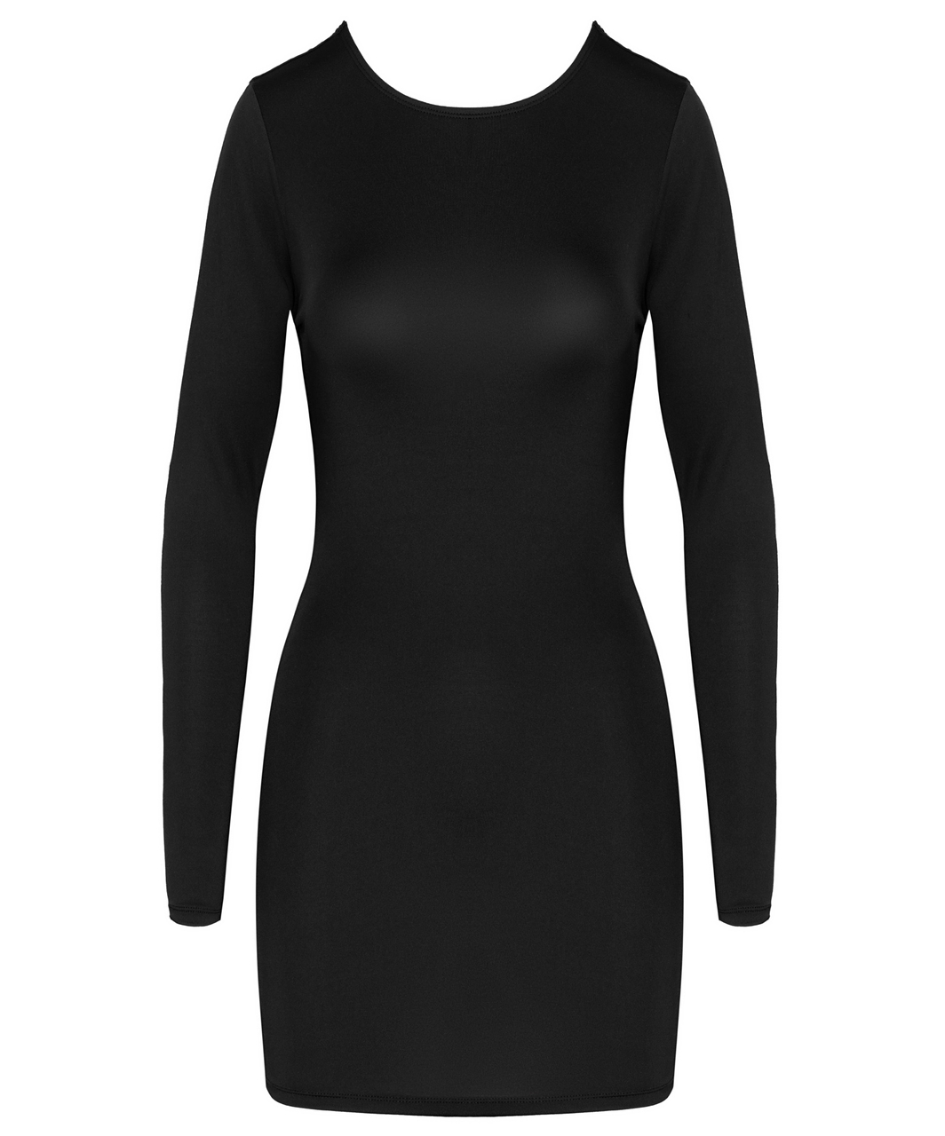 Cottelli Lingerie melna minikleita ar izgriezumu