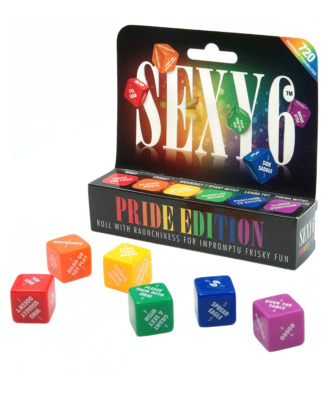 Creative Conceptions Sexy 6 Pride игральные кости