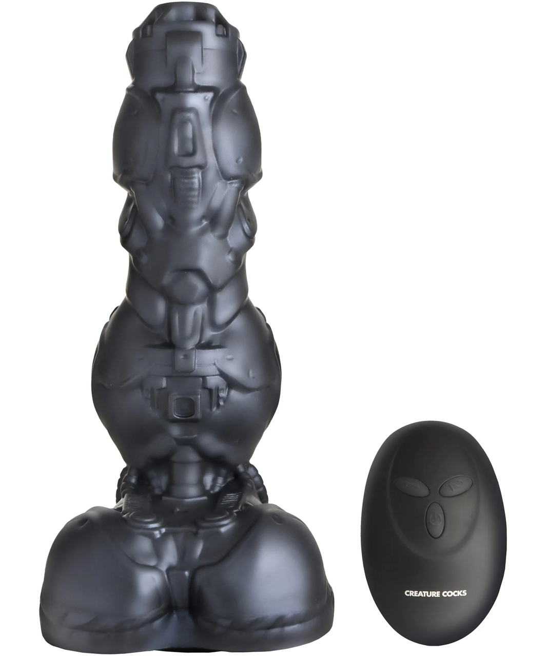 Creature Cocks Cyborg posuwisty wibrator silikonowy z pilotem