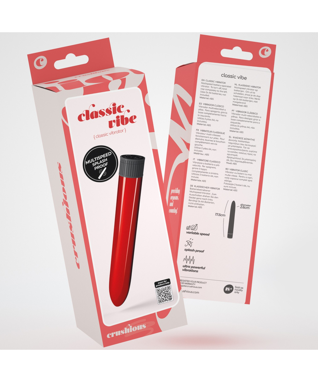 Crushious Classic Vibe vibraattori