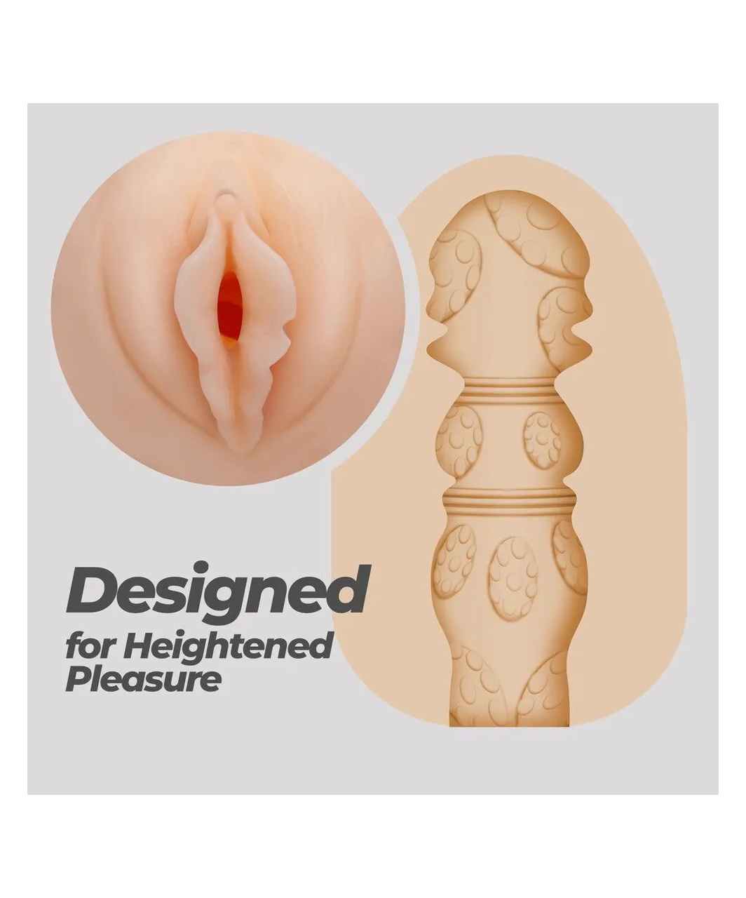 Crushious Ezy Egg staipīgs minimasturbators