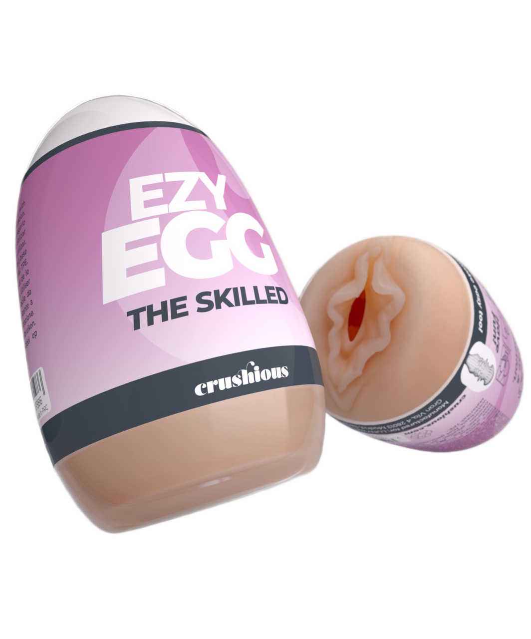 Crushious Ezy Egg staipīgs minimasturbators