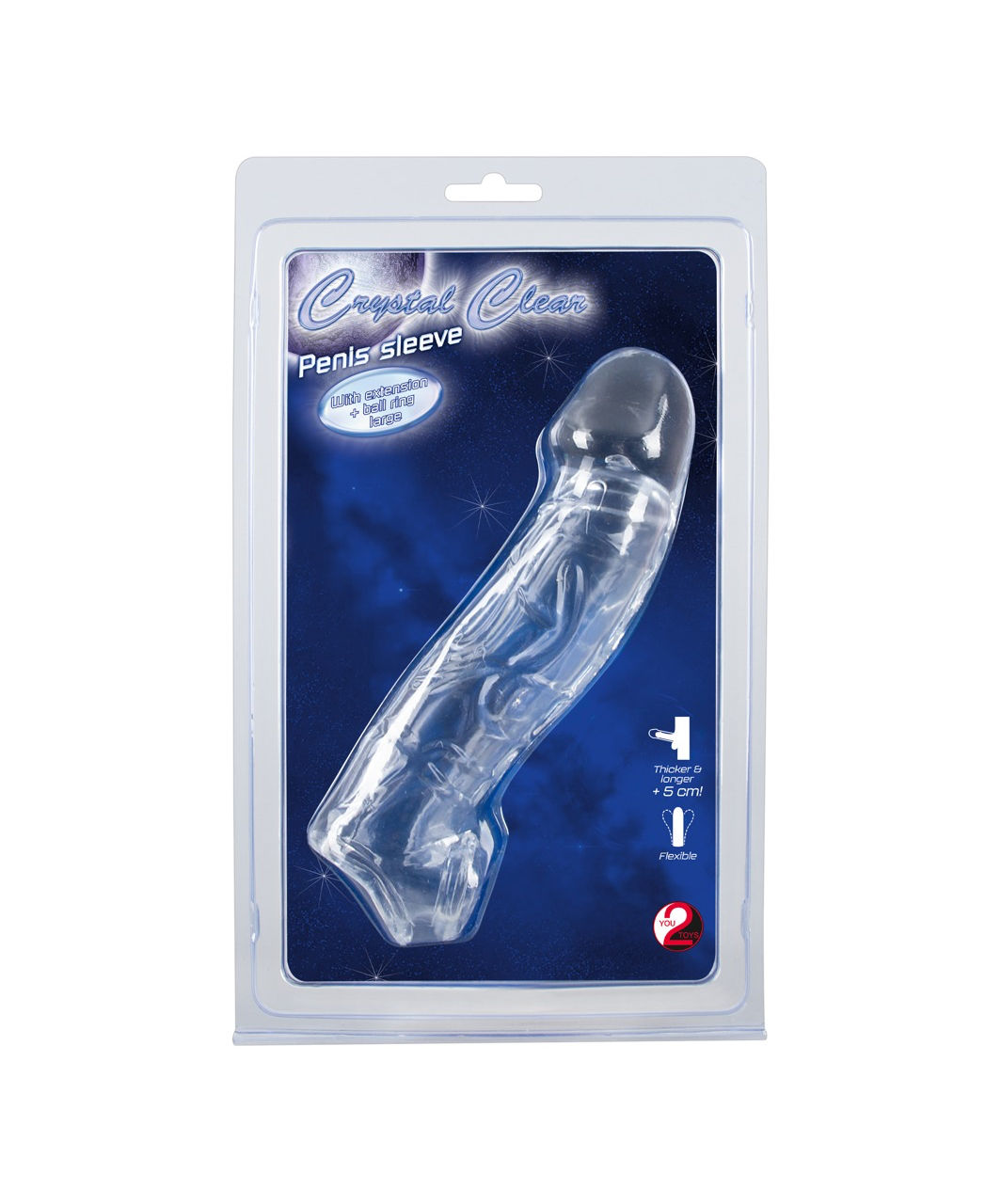 Crystal Clear Extending Penis Sleeve