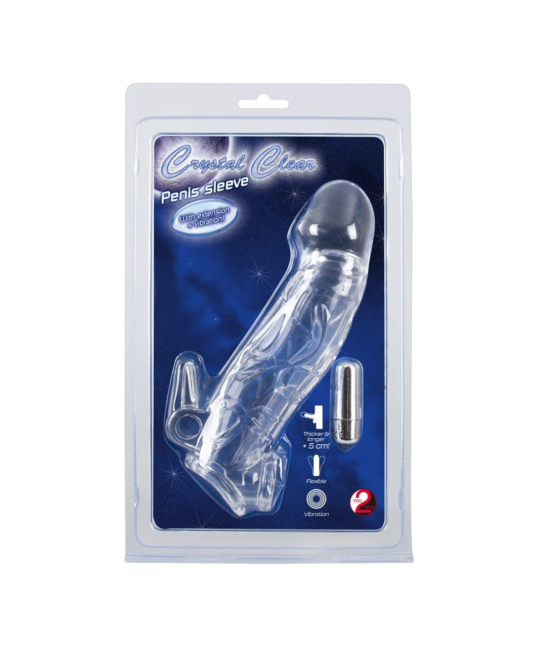 Crystal Clear Extending Penis Sleeve