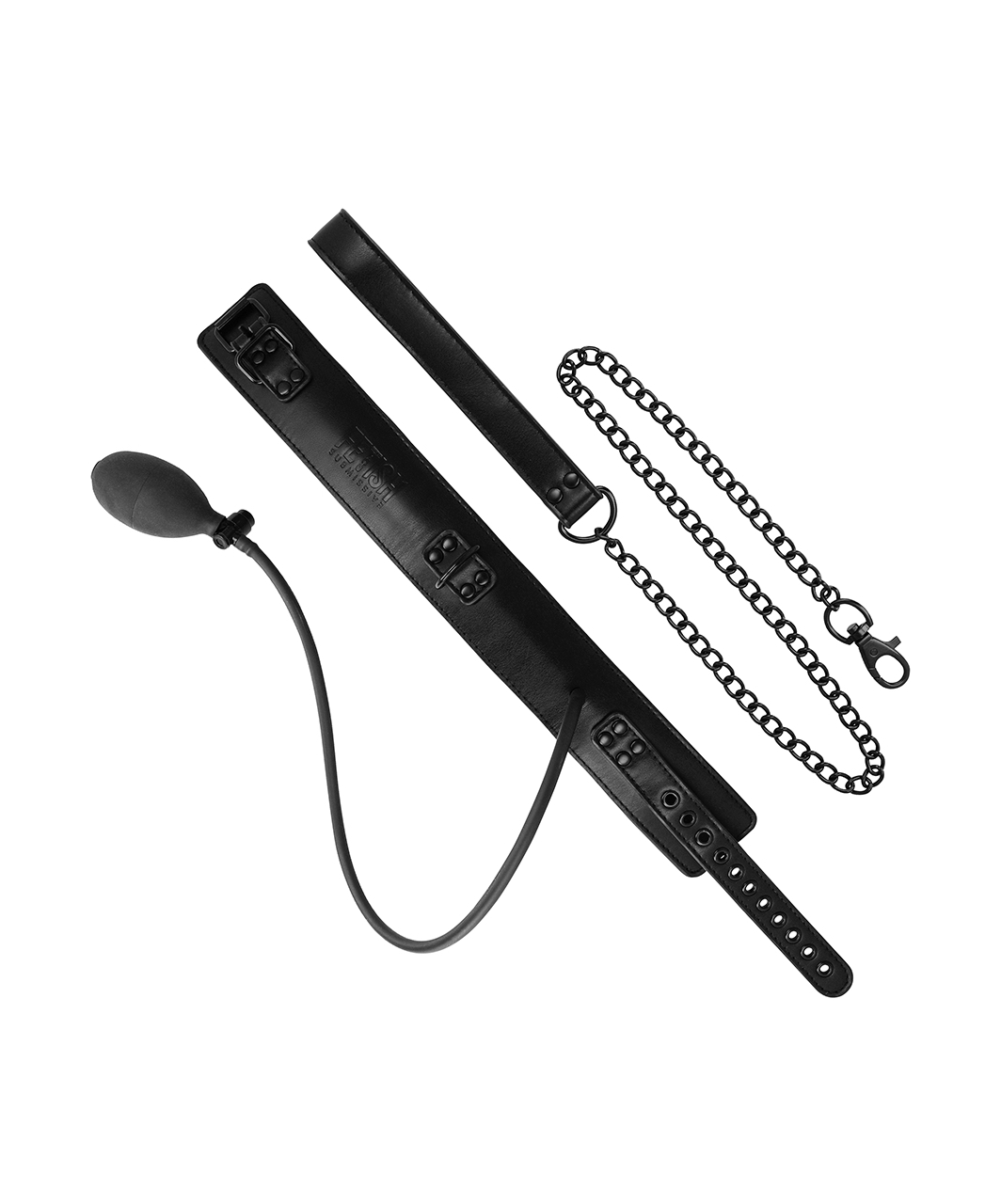 Darkness Fetish Submissive piepūšamā kakla siksna